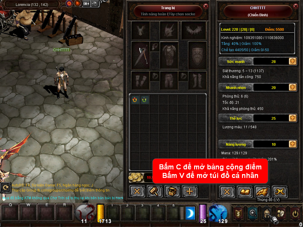 Chức năng chính của Game MU Hỏa Long Chức năng chính của Game MU Hỏa Long